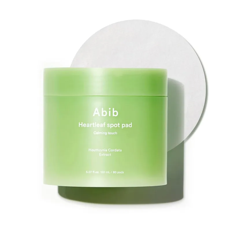 Abib Heartleaf Spot Pad Calming Touch 80pads 5.07 fl.oz.