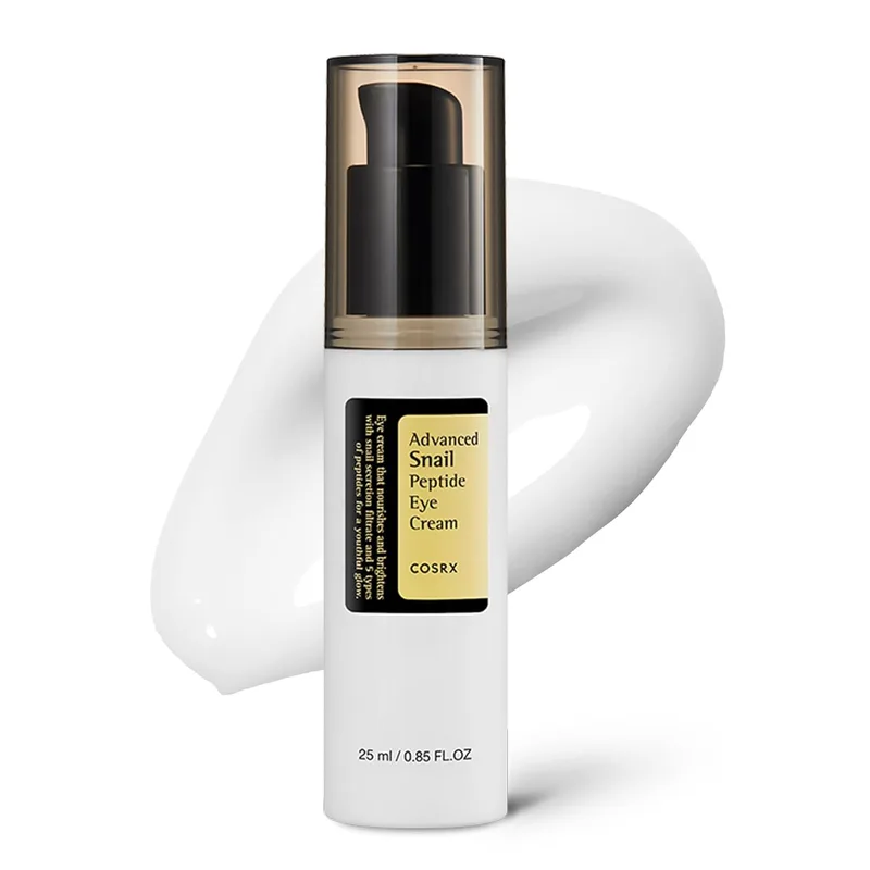 COSRX COSRX Snail Mucin Peptide Under Eye Cream, 0.84 fl oz, 73.7% Snail Mucin and Niacinamide, Eye Care, Eye Cream Anti Aging