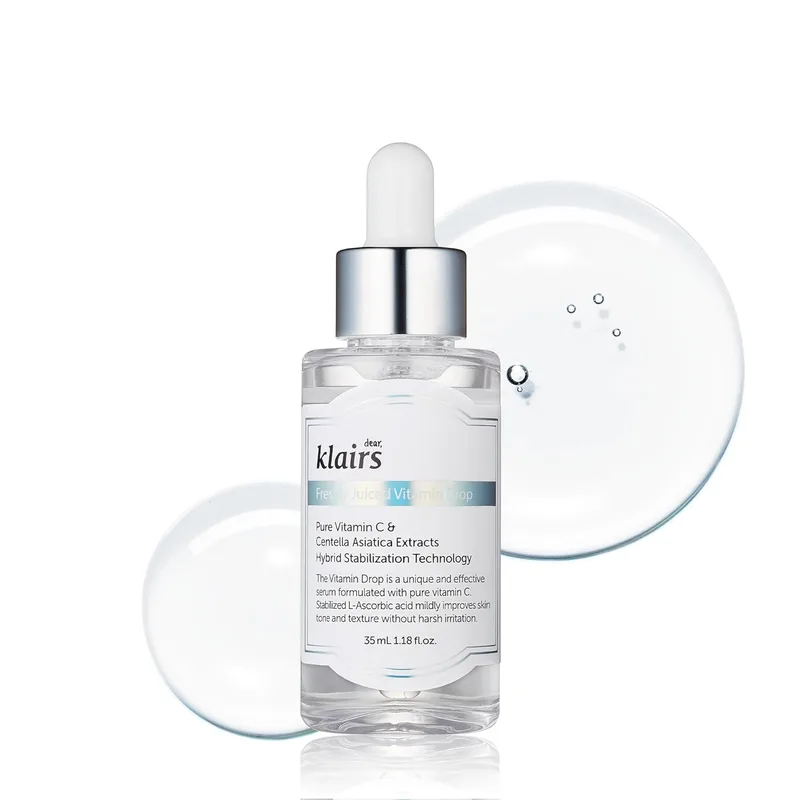 DearKlairs DearKlairs Vitamin C Serum – Korean Brightening Daily Serum with 5% Pure Vitamin C, EGF Peptides & Niacinamide, for Even