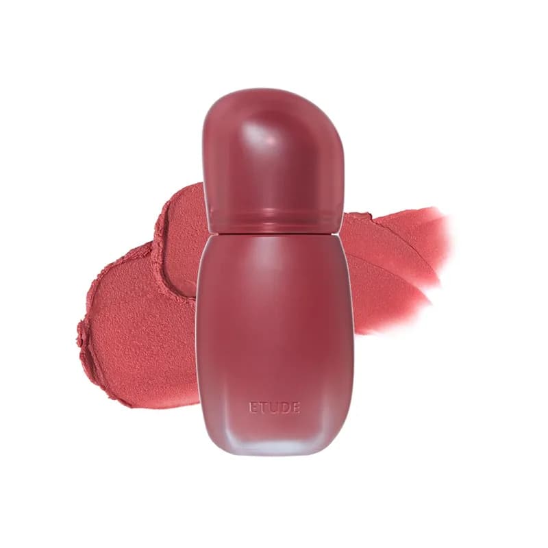 ETUDE Soft Fixing Lip Tint (Must Be Love) – Blurring Matte Finish, Lightweight Creamy Texture, Transfer-Proof Korean Lip