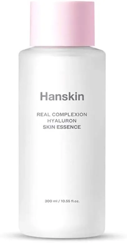 Hanskin Real Complexion Hyaluronic Skin Essence, Hydrating Toner for Dry, Dull, Sensitive Skin Hyaluronic Acid Collagen
