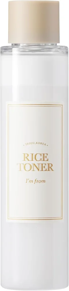 I'm From Rice Toner, 77.78% Rice Extract from Korea, Glow Essence with Niacinamide, Hydrating for Dry Skin, Vegan, Alcoh