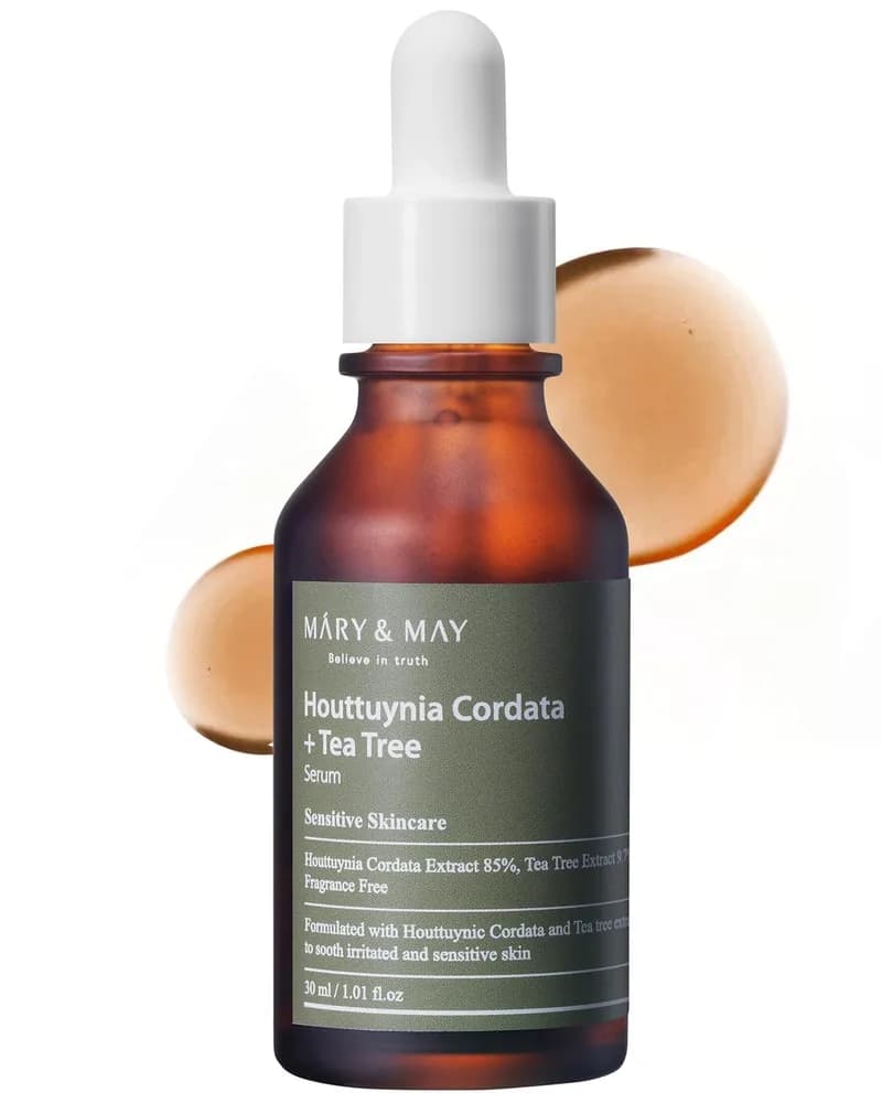 Mary&May Houttuynia + Tea Tree Calming Serum, 1.01 oz