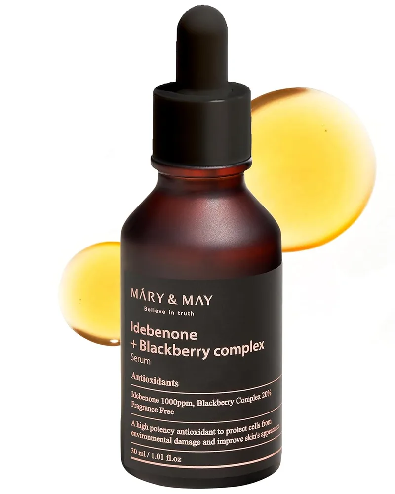 Mary&May Idebenone Blackberry Antioxidant Face Serum 1.01 fl.oz