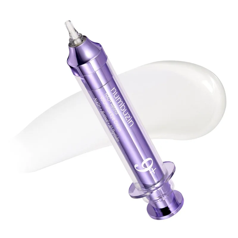 numbuzin No.9 NAD+ Retinol Eye Cream, Depuffing & Firming Eye Serum for Dark Circles, Wrinkles & Fine Lines, Peptides &