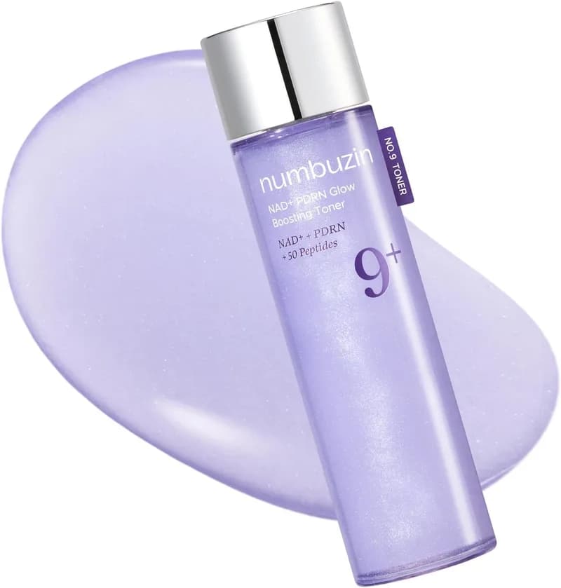 numbuzin numbuzin No.9 NAD+ Salmon PDRN Glow Boosting Toner, Hydrating & Firming Toner for Wrinkles, Fine Lines & Dull Skin, Pept