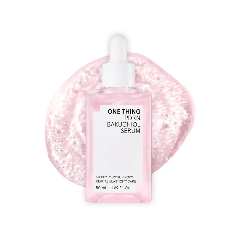 ONE THING PDRN Bakuchiol Serum, Daily Moisturizing Face Serum for Plump and Smooth Skin, Inner Moisture, Hydrating, Revi