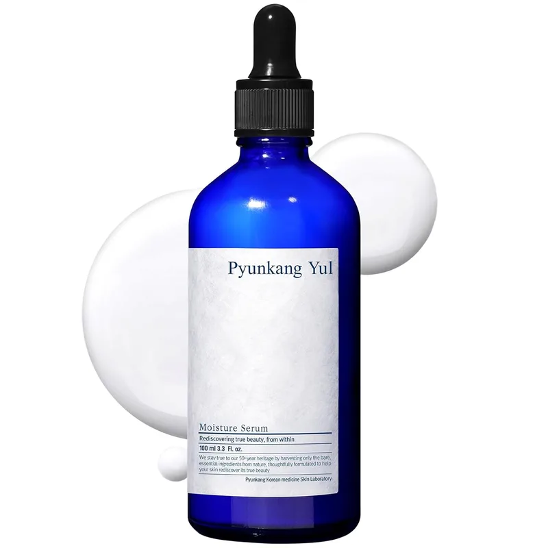 PYUNKANG YUL Moisture Serum for Face - Korean Face Serum with Oriental herbs and Olive Oil giving Oil and Water Balance