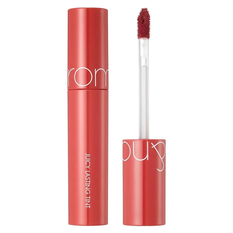 rom&nd Juicy Lasting Tint 09 LITCHI CORAL - Long-lasting, MLBB, Clear & Natural Makeup, K-beauty Lips, 5.5g