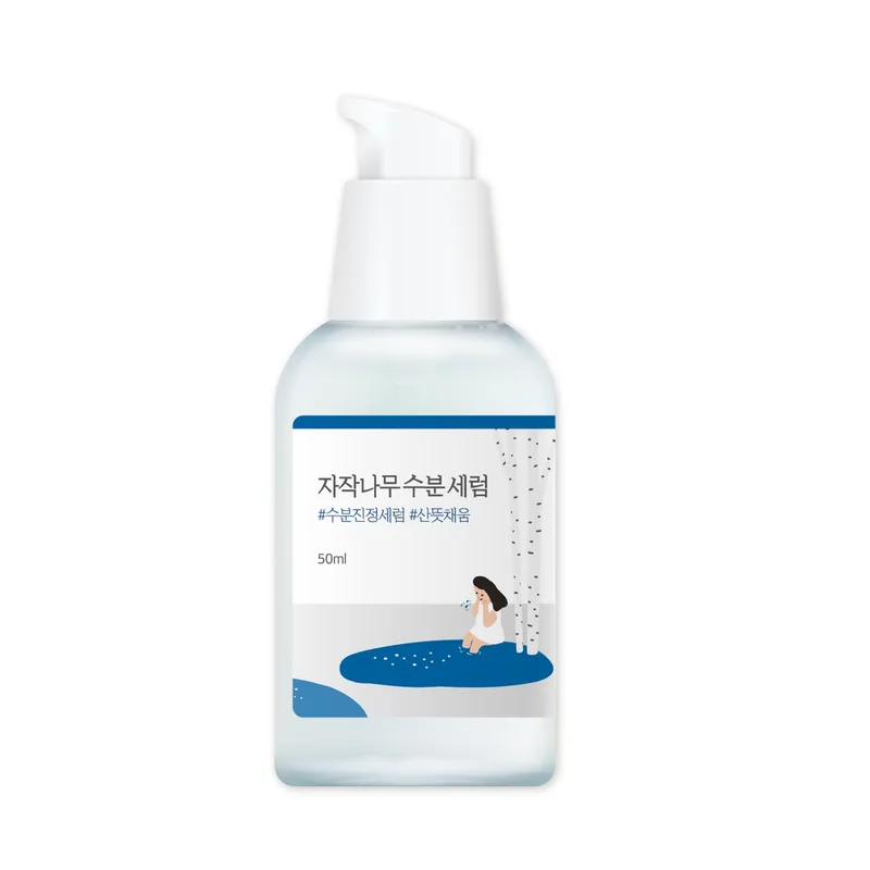 ROUND LAB Birch Juice Serum 50ml / Hydrating, Alcohol-Free, Fragrance and Essential Oil-Free Serum